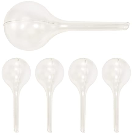 BGFAVCV 5 Pcs Automatic Watering Device Globes Vacation Houseplant Plant Pot Bulbs Garden Waterer Flower Water Drip Watering
