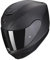 CASCO SCORPION EXO 391 NERO OPACO CON VISIERA TRASPARENTE +SCURA (M)