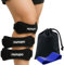 nunupo®️ - Pack 2x Cinta Rotuliana - Banda Rotuliana Ajustable para Tendinitis y Condromalacia - Soporte para Running y Dolor de Rodilla - Kit con Banda Elástica y Bolsa de Transporte