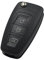 3 Buttons For Ford Transit Custom Car Key Fob Case, ford key cover, Replacement for Ford Transit MK8 VAN Key Fob, ford key fob cover with Uncut HU101 Blade, ford fiesta key cover