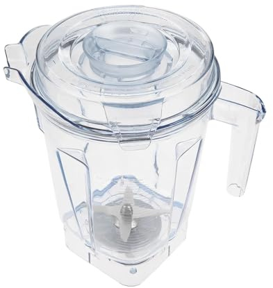 Replacement 64oz Low Profile Blender Container with Blade and Lid Kit Fit, Compatible for Vitamix, A3500 Ascent Series Self - Detect 63126 Leak-Proof