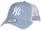 New Era MLB Heather Truck Adjustable Cap NY Yankees Hellblau Weiß, Size:ONE Size