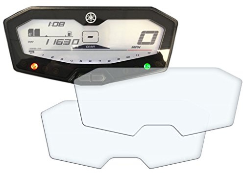 Speedo Angels Displayschutzfolie für Yamaha MT07 / FZ-07/700 Tracer - 2 x Ultra Clear