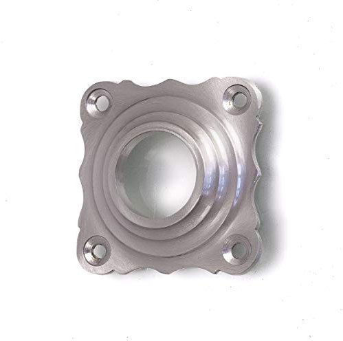 Antikas - Drücker-Rosette Nickel matt, 1 Tür-Rosette im Klassischen Design für Zimmertüren