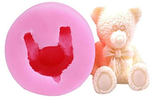 Oulensy Bären Silikon-Fondant-Kuchen-Werkzeug - Plätzchen-Schokolade Zucker Bakeware Form - Küchen-Backen-Werkzeug