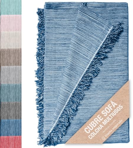 Jarapa Home - Bettüberwurf und Sofaüberwurf - Hochwertige Schutzhüllen für Sofa und Bett. Spannbezüge für Sofas und Sofaüberwürfe. Bequeme Sofadecken für Sitzfläche und Überwurf Sofa