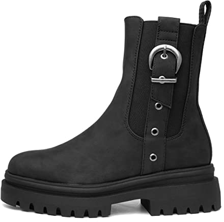 Rocket Dog Damen Dekko Mode-Stiefel, Schwarz, 39 EU