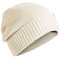 camel active Herren 406500/8m50 Beanie-Mütze, Undyed/Beige, Einheitsgröße