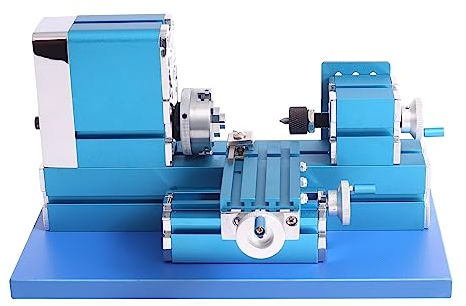 Motorisierte Mini-Drehmaschine, 36 W, DIY-Werkzeug, Metall, Holzbearbeitung, Hobby, Modellbau für Schule, allgemeine technische Räume, Wissenschaft und Technologie, Aktivitätsraumausrüstung