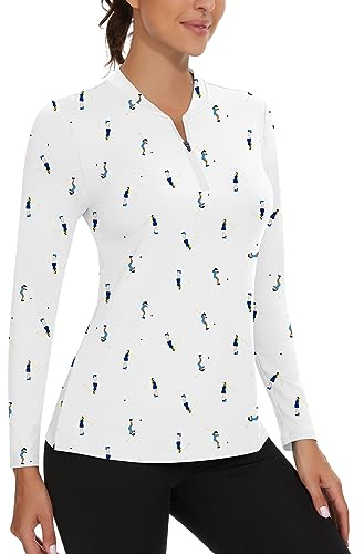 Soneven Funktionsshirt Damen Langarm Laufshirt Fitness T Shirts V Ausschnitt Langarmshirt Damen Sport Top Atmungsaktiv Personen- Druck XL