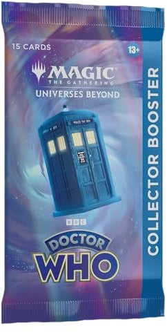 Magic MTG812 Booster Collector Doctor Who in inglese