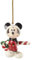 Lenox 2024 Mickey mit Zuckerstange Ornament, 8,9 cm Höhe, Porzellan, Heimdekoration, Heimdekoration