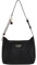 GUESS Damen Anning Shoulder Bag Umhängetasche, Schwarz