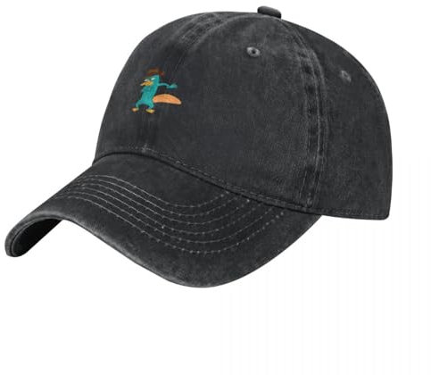 EIILHUED Perry das Schnabeltier Baseballkappe Anime Kappe Trucker Kappe Herren Damen Hüte