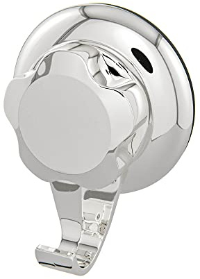 Compactor BESTLOCK BATH Haken - Haken ohne Bohren, Rostfrei, für Bad & Küche - Chrom, 7,1x4x8,7 cm