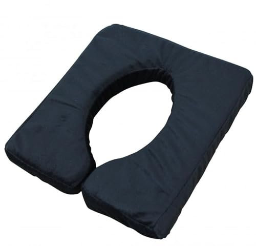 Vivezen - Coussin de Visage, Face, à mémoire de Forme Noir pour Table de Massage