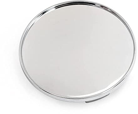 RhinoTuning 4 Stück Radnabenkappen für XXR Nabendeckel OD 68mm ID 61,5mm, Chrom Radnabenabdeckung Geeignet für 005 550 551 553 556 558 559 Rad, 654F Felgendeckel