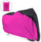 Roctee Fahrradabdeckung, wasserdicht, Wind, Regen, schneesicher, Outdoor, Mountainbike, Rennrad, Abdeckungen mit Aufbewahrungstasche, 190 cm (L)x70 cm (B)x100 cm (H) für XL-Größe (Schwarz und Rose)