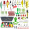 78 Stück Angelköder Set, Angeln Köder gemischt einschließlich Spinner, Crankbait, Minnow, Spinner, Weich- & Hartköder, Haken, Gewichte, Wirbel für Barsch, Wels, Hecht, Lachs Forelle