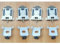 Uni-Fine 4 groupes de portes coulissantes pour porte de penderie, roulettes en alliage de fer en nylon pour armoire, vitrine, roulettes de rechange, cabinet, fenêtre
