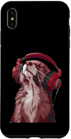 Carcasa para iPhone XS Max Auriculares Stoat