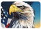LXqlSS Badteppich mit Adler und USA-Flagge, Diatomeenerde, Duschmatte, Kieselgur, Badematten für Badezimmer, Boden, schnell trocknend