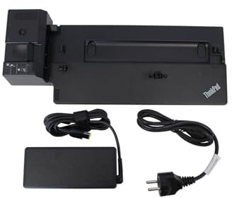 Lenovo Pro DockingStation 40AH mit USB-C für ThinkPad L480 L580 P52s T480 T480s T490 T490s T580 T590 X280 X1 Yoga X1 Carbon |【inkl. 135 Watt Netzteil】 (Generalüberholt)