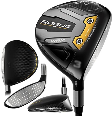 Callaway Golf 2022 Rogue ST Max Fairway Wood (Right Hand, Cypher 50G Shaft, Light Flex, 5 Wood)