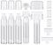 Lot de 5 Marqueurs Graffiti Marqueurs de Peinture Rechargeables de Retouche avec 5 Pointes de Rechange (50 Mm, 30 Mm, 15 Mm)