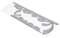 aqxreight Adesivo Emblema 3D per GTS300 LX125 LX150 IE Sprint Primavera 300 LX LXV Super (Argento)