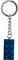 LEGO 854237 Schlüsselanhänger mit blauem 2x4-Stein 854237