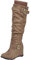Stivali per Giardino Donna Stivali Bassi Donna Stivali Cowboy Donna Stivali Donna Texani Neri Stivali Donna Invernali Alti Stivali Estivi (Marrone, 42)