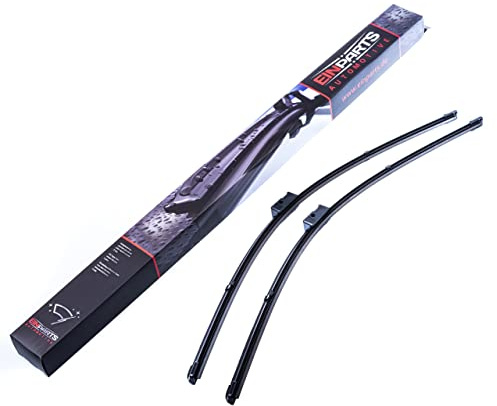 EINPARTS Scheibenwischer Set Wischerblätter Set Länge 1: 600mm Länge 2: 600mm Flachbalkenwischblatt Kompatibel mit VW Transporter T5 Bus 7HB, 7HJ, 7EB, 7EJ, 7EF, 7EG, 7HF, 7EC Side Lock für EPWBDA2424