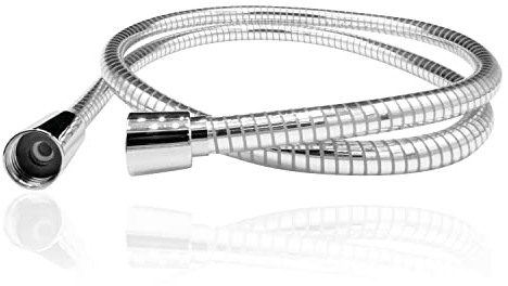 kör4u Brauseschlauch chromflex 1,60 m, Sechsschichtiger Design-Kunststoff-Schlauch, knickfest, Duschschlauch, reinigungsfreundlich - Made in Germany