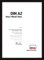 DEHA Design cadre photo, 42 x 59,4 cm (A2), bois, Noir, cadre affichepour accrocherau format paysage et portrait, verre synthétique, Fontana