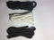 Fenderleine mit Auge 10mm x 2 Meter Farbe wählbar Festmacher Fender Leine (Schwarz, 2 Meter)