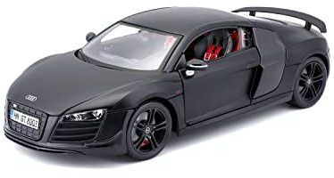 Maisto Audi R8 GT3 1:18 Modellauto, Schwarz