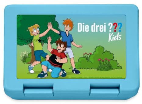 Spreadshirt Die Drei Fragezeichen Kids In Der Natur Brotdose Lunchbox