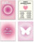 KEUSPI Daily Affirmations Heart Divine Feminine Pink Aura Energy Gradient Y2K Minimalistische Wandkunst Poster Drucke für Schlafzimmer Wohnheim Dekor, spirituelle Dekorationen, Poster, ungerahmt 30,5