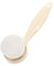 VINTORKY Gesichtsbürste Mit Langem Griff Pore Cleansing Brush Für Sanfte Gesichtsreinigung Für Hauttypen Effektive Hautfreundliche Borsten Beige