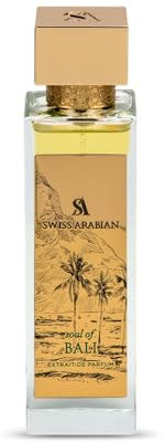 Swiss Arabian Soul of Bali Eau de Parfum Spray Unisex 100ml – Langanhaltendes Luxusparfum für Damen & Herren – Exotischer Duft mit orientalisch-blumigen Noten – Signaturduft für Tag & Nacht