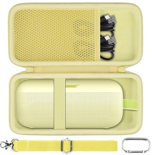 co2CREA Duro Viajar Caja Estuche Funda para Altavoz Bluetooth Bose SoundLink Flex (2nd Gen) / Flex portátil(Funda Solo,Case Only)