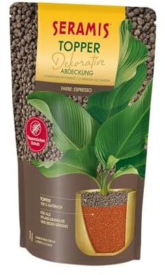 Seramis Pflanzgranulat Topper Espresso, 1l, 100% Blähton