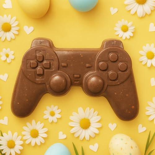 Manette croquante de Pâques - Chocolat Lait éclats de noisettes caramélisées Chocodic - Chocolat de Pâques Artisanal Printemps Gourmandises