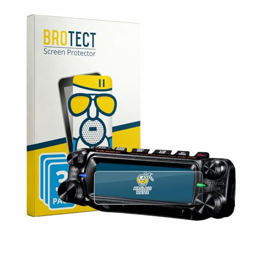 BROTECT Entspiegelungs Schutzglas für Yaesu FTM-310 (3 Stück) Schutzfolie Panzer Glas Matt [Extrem Kratzfest 9H, Anti-Reflex, Anti-Fingerprint]