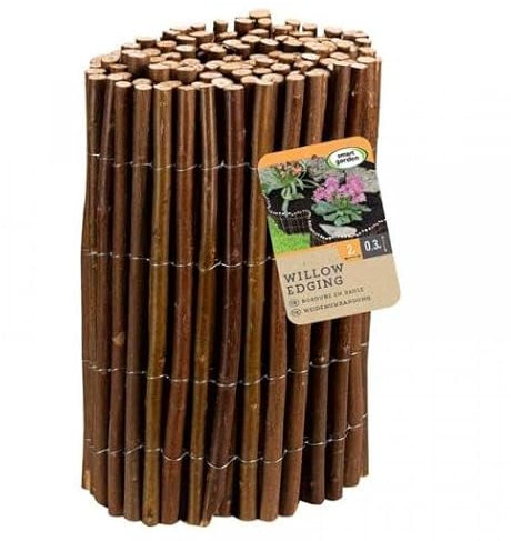 Smart Garden Bordure en osier 30 cm x 2 m
