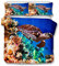 3D Ozean Land Tiere Bettwäsche-Set Eisbär Delfin Korallenriff Schildkröte Baby Pinguin Koala Dichtung Mehrfarbig Polyester Bettbezug 135x200 cm und Kissenbezug 80x80 cm (Braun,135 x 200 cm)