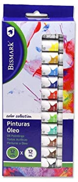 Bismark Set de 12 tubos de pintura Óleo