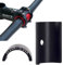 BNVB Lenkerhülse 25.4 auf 31.8 mm,Fahrradlenker Hülse,Lenkerschaft-Reduzierstück,Fahrradlenker Shim Spacer Spindelrohr-Reduzierstück Straßenradabdeckung Hülsenadapter