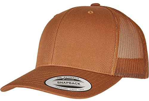 Flexfit Unisex 6606-RetroTrucker Retro Trucker, caramel, one size
